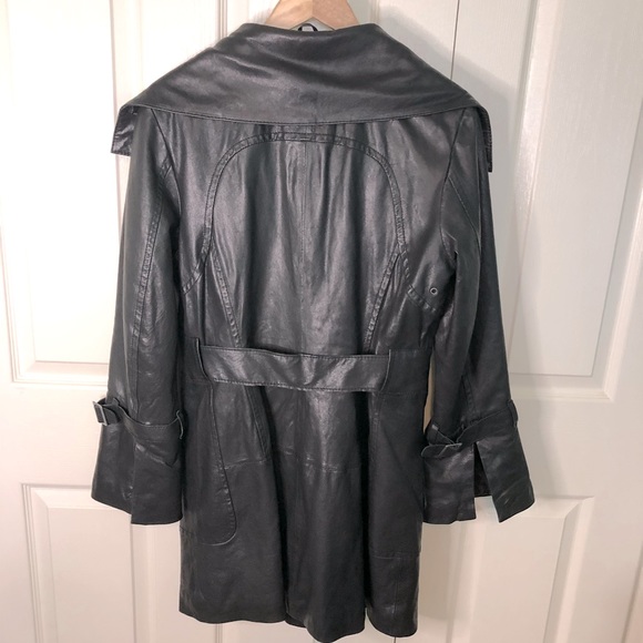 Michael Kors Leather and Rabbit Fur Jacket - Picture 15 of 16